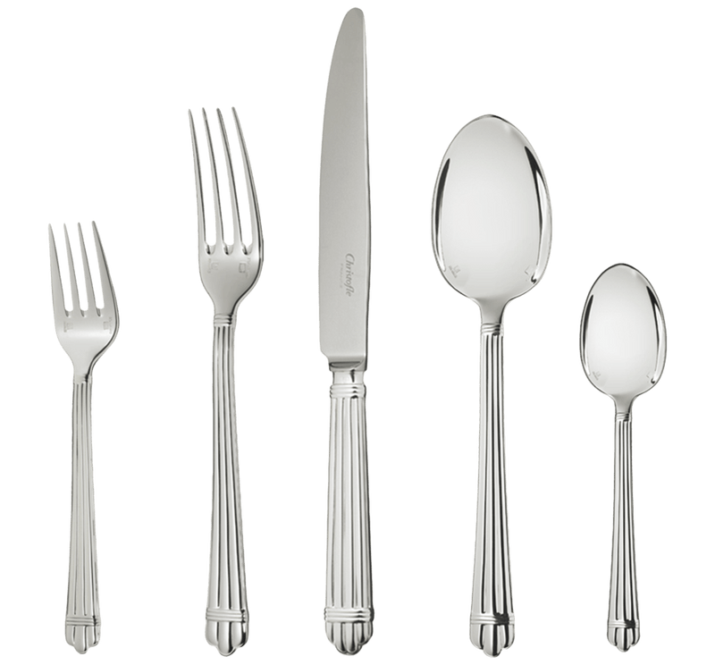 Aria - Silver Plated - Flatware (Set of 5)