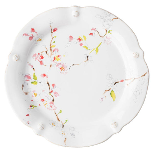 Berry & Thread Floral Sketch - Cherry Blossom Dinner Plate