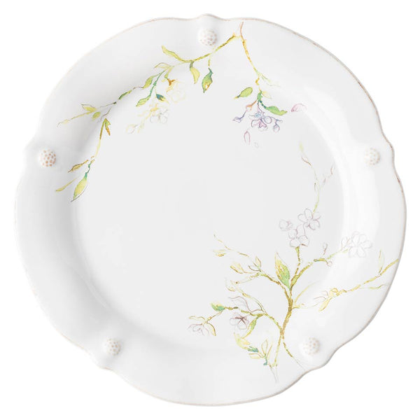 Berry & Thread Floral Sketch - Jasmine Dinner Plate