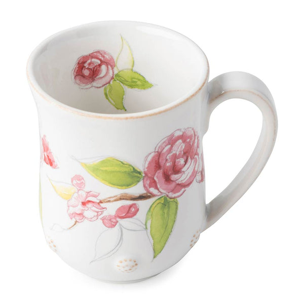 Berry & Thread Floral Sketch - Camellia Mug