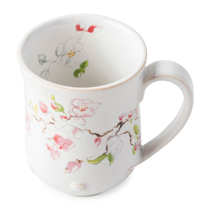 Berry & Thread Floral Sketch - Cherry Blossom Mug