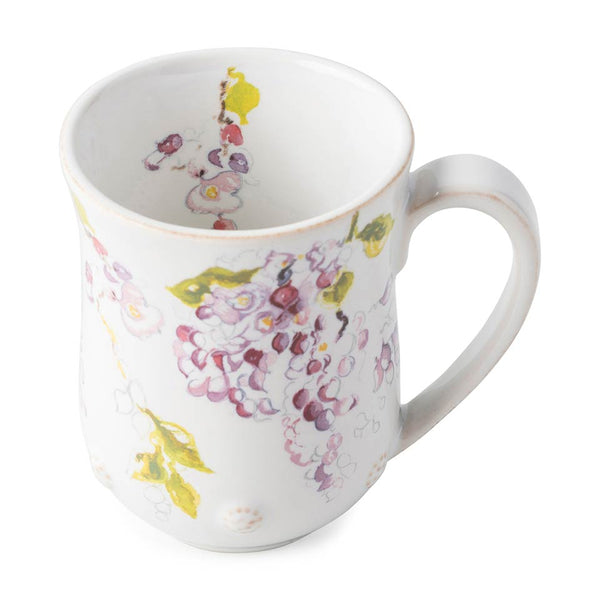 Berry & Thread Floral Sketch - Wisteria Mug