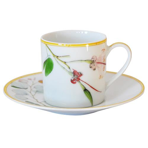 Jardin Indien - Coffee Cup And Saucer