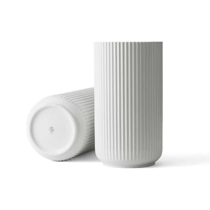 Lyngby - Medium White Porcelain Vase