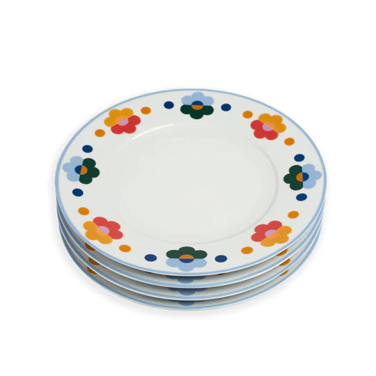 Floral - Dinner Plates (Set of 4)