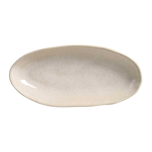 Latte - Deep Organic Oval Platter Large (Set of 4)