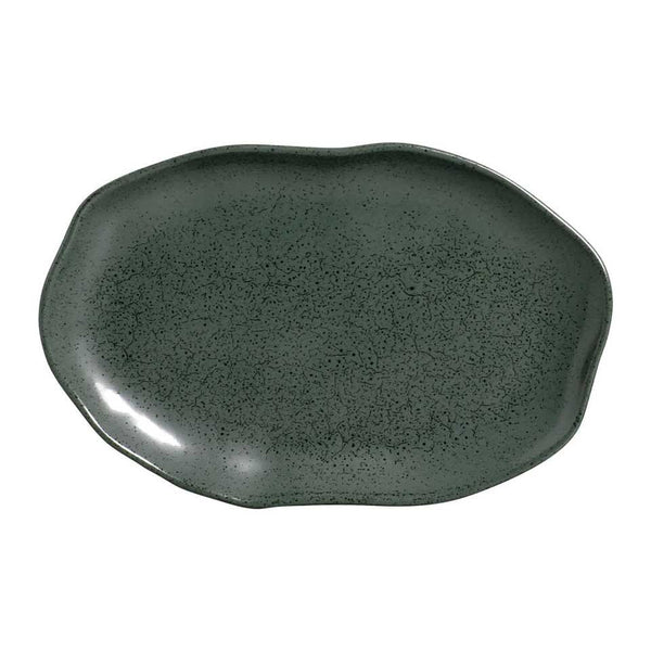 Greenery - Shallow Bio Oval Platter Medium (Set of 4)