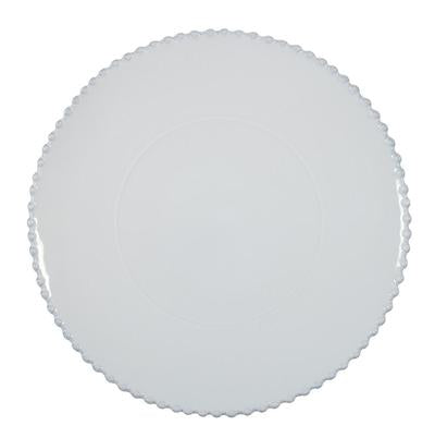 Pearl white - Charger plate