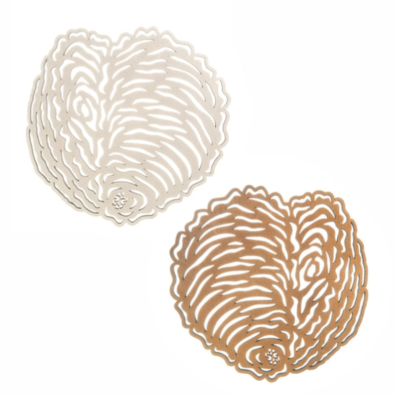 Perla - Trivets - Champagne / Ochre (Set of 2)