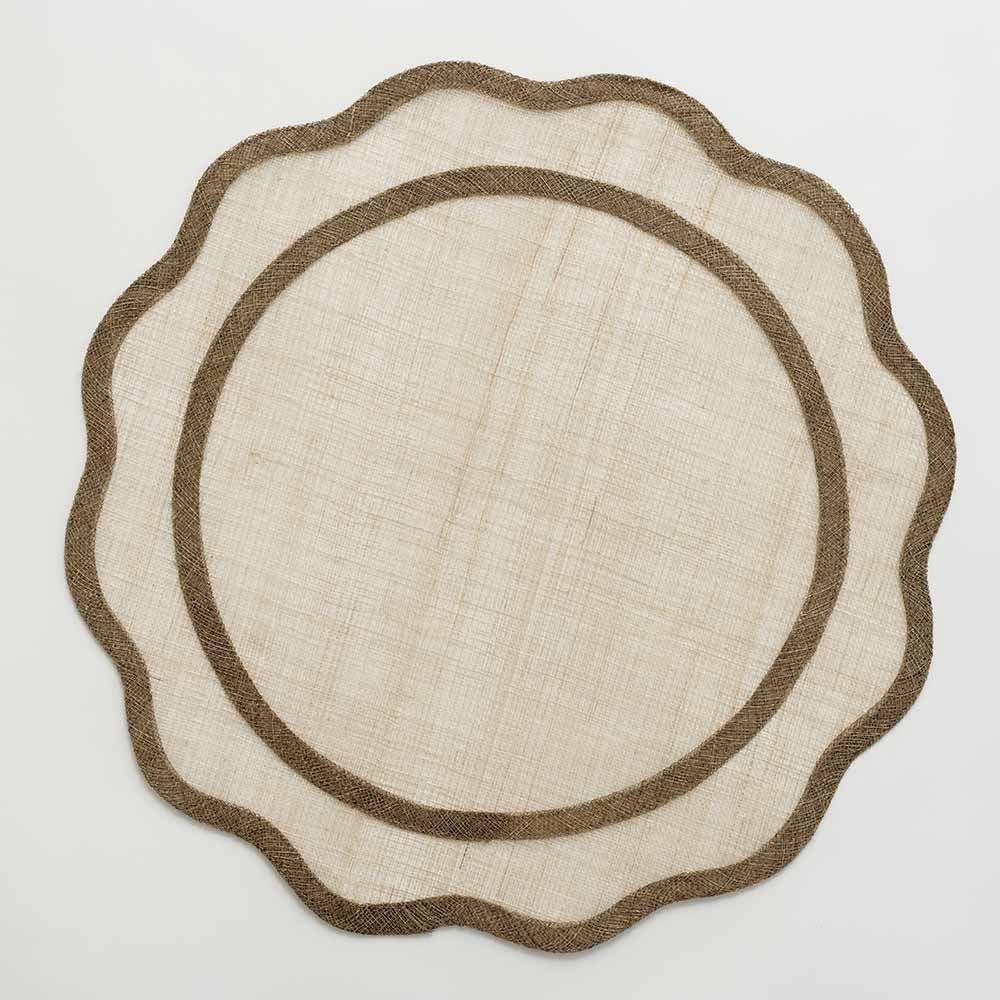 Scalloped - Rice Paper Colors Placemats (Set of 4) – Il’argento Registry