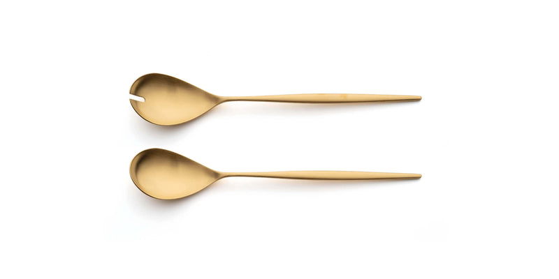 Moon Matte Gold  - Salad Set