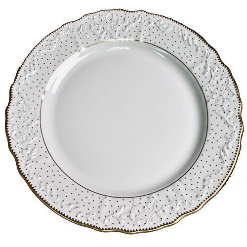 Simply Anna - Polka Gold Salad Plate        