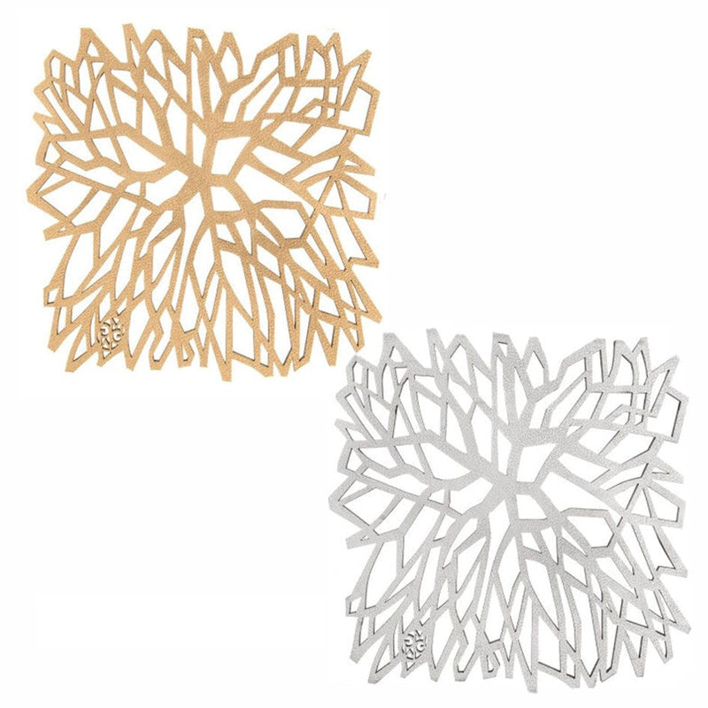 Sinapsis - Trivets Irr - Gold / Silver (Set of 2)