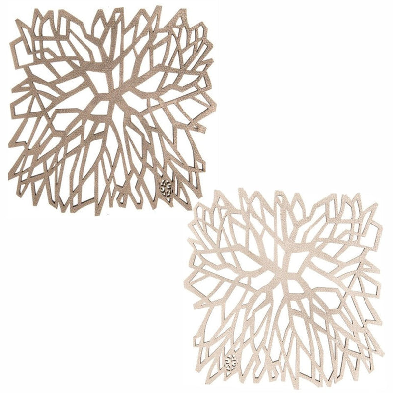 Sinapsis - Trivets - Lead / Champagne (Set of 2)