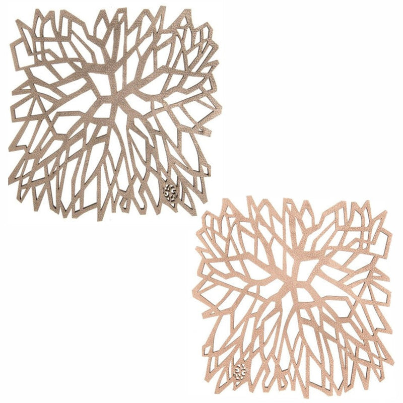 Sinapsis - Trivets Irr - Lead / Rosegold (Set of 2)