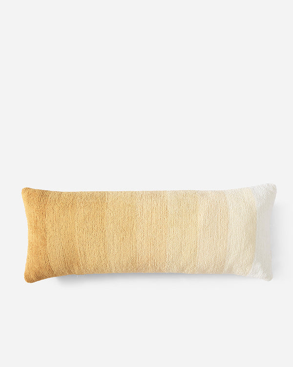 Ombre Lumbar Pillow marigold