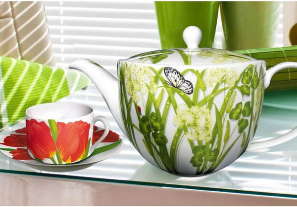 Freedom - Tea Espresso Cups and Saucers (Set of 4)