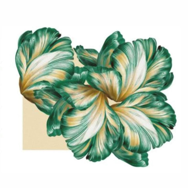 Tulipan - Placemats Green (Set of 2)