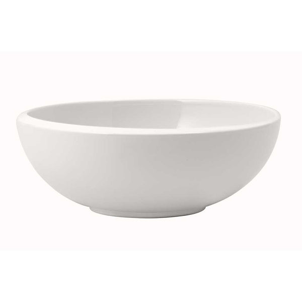 New Moon - White Small Round Vegetable Bowl (Set of 2)