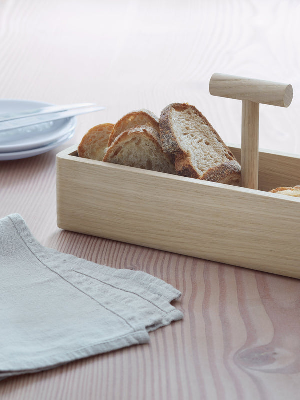 Dine - Oak Bread Basket