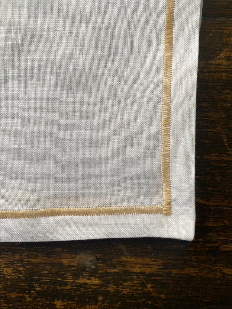 White Linen - Napkin Silver (Set of 2)