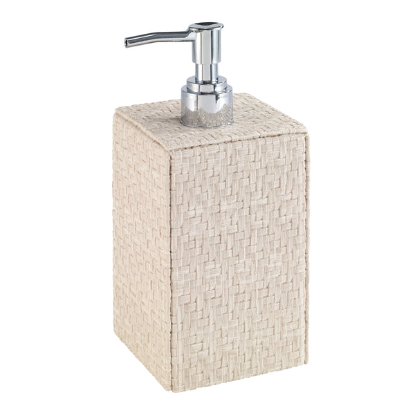 Wicker - Cream Soap Dispenser