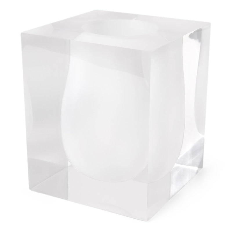Bel Air Big Scoop Vase - White