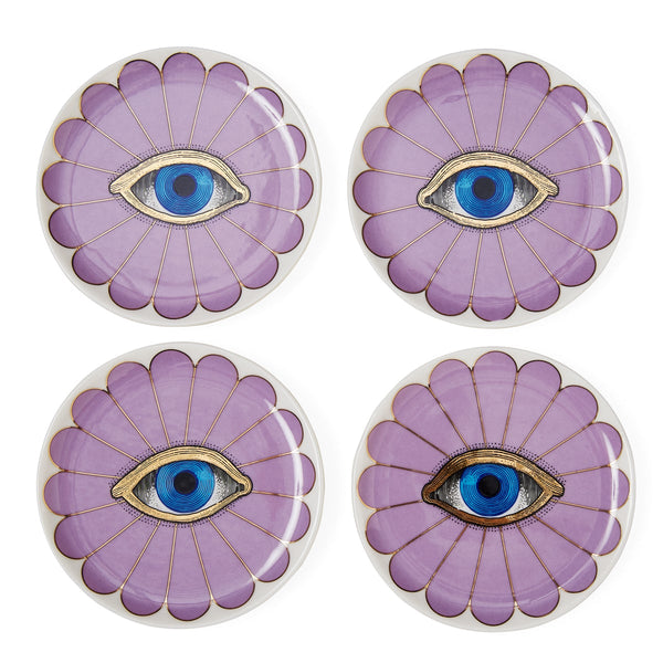 Fleur Coasters - Set of 4