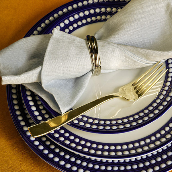 Perlee - Blue Dinner Plate