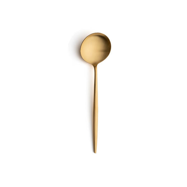 Moon Matte Champagne - Serving Spoon – Il’argento Registry