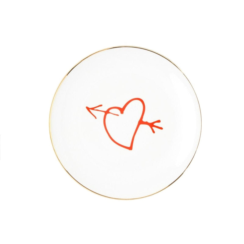 Sabrina - Heart Bread Plate