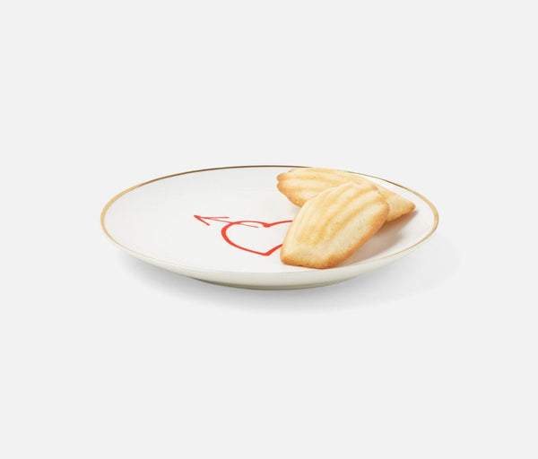 Sabrina - Heart Bread Plate