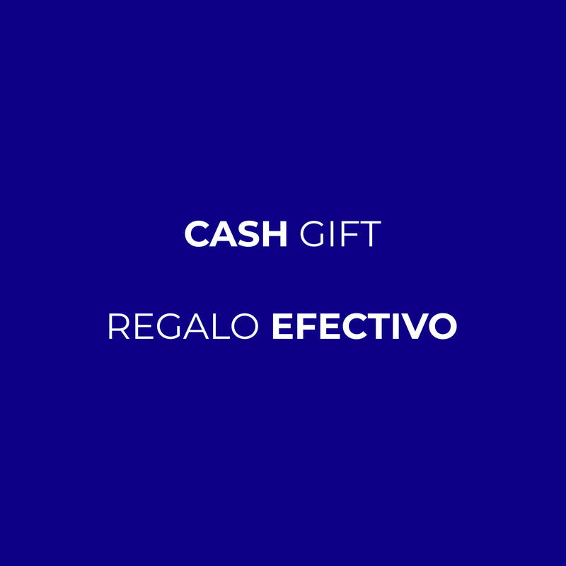 Cash gift (Type the $ amount you want to gift) / Regalo efectivo (Escriba la cantidad de $ que desea regalar)