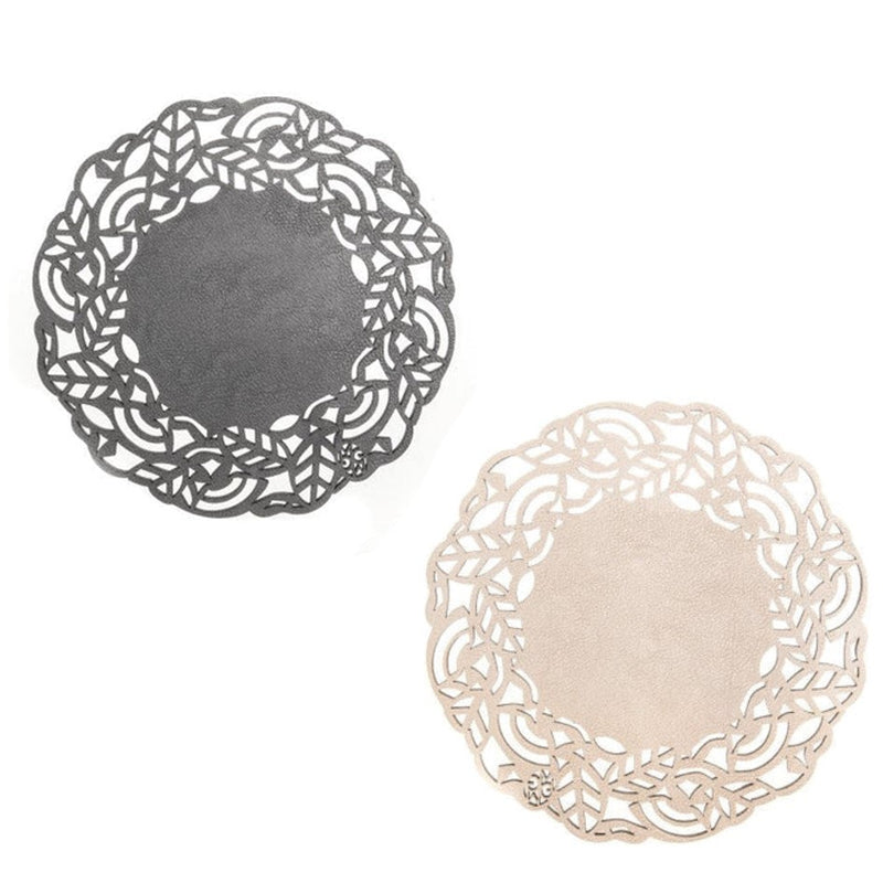 Hojas - Trivets - Grey / Champange (Set of 2)