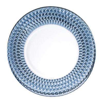 Boston Colored - Buffet Plate Blue (Set of 2)