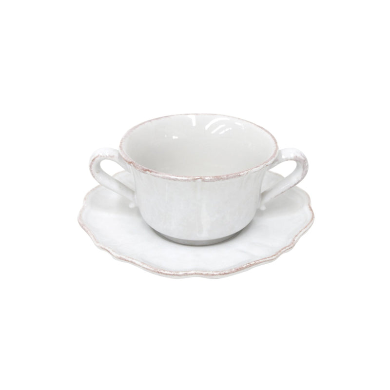 Impressions white - Consomme cup & saucer