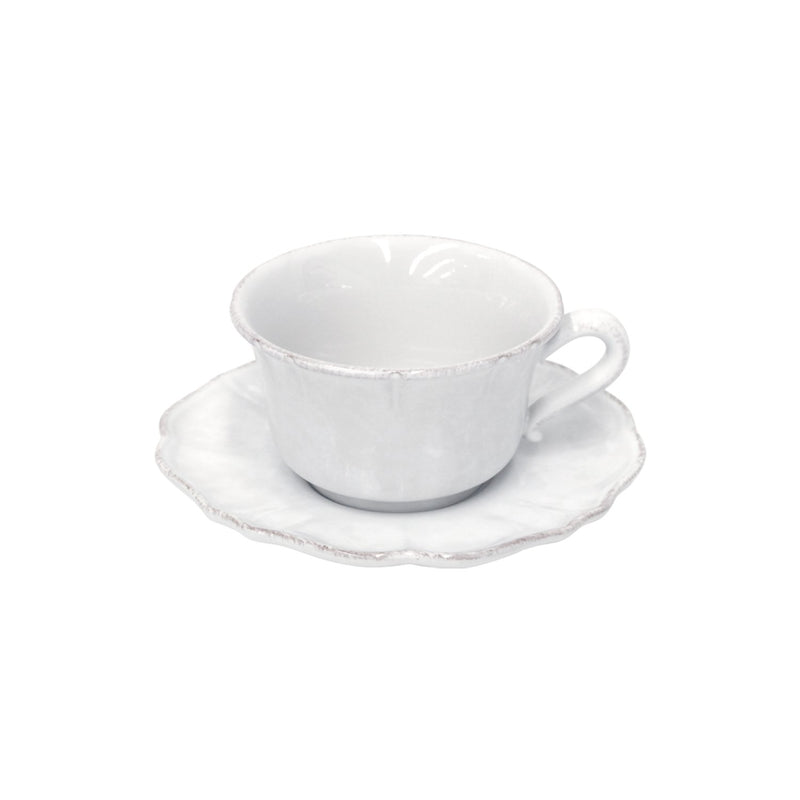 Impressions white - Jumbo cup & saucer