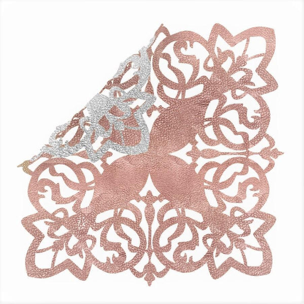 Placemat Butterfly - Rose Gold/ Silver