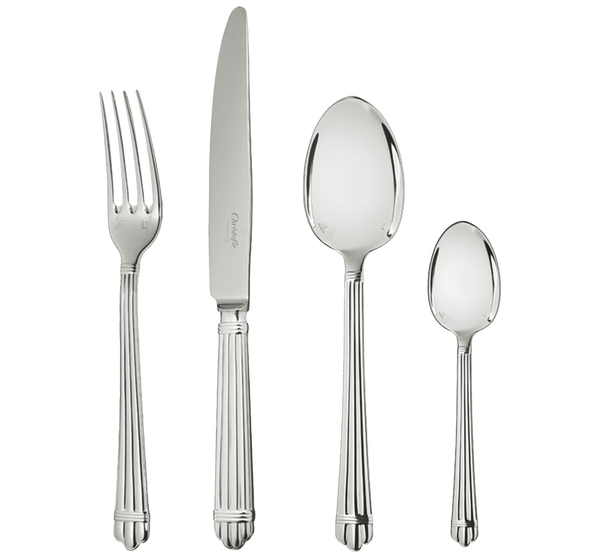 Aria - Silver Plated - Flatware (Set of 48)