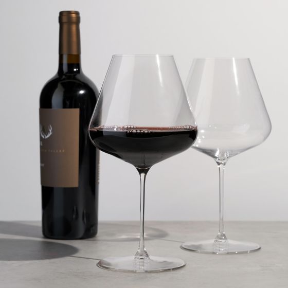 Definition - Burgundy Glass (Set of 2)