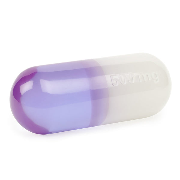 Acrylic pill 500 mg purple