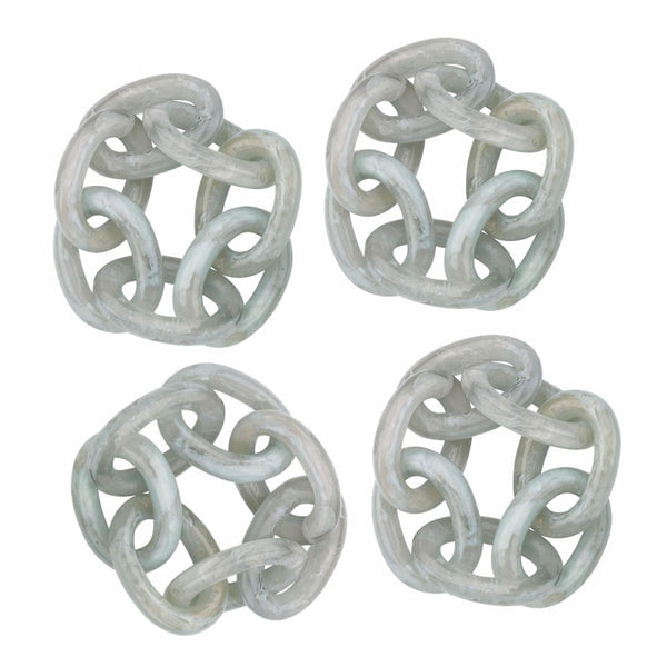 Chain Link - Napkin Rings (Set of 4)