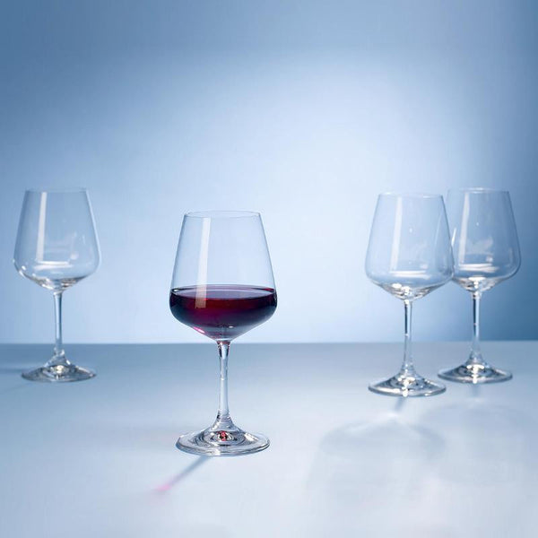 Ovid - Red wine goblet Set 4pcs