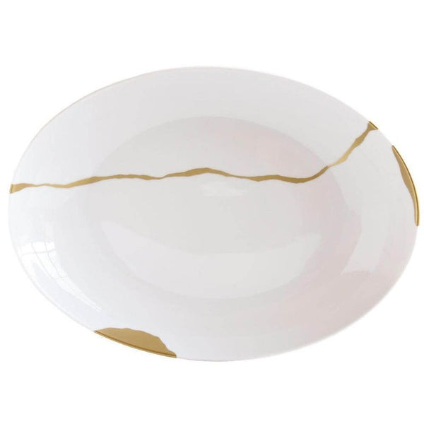 Kintsugi - Deep oval platter