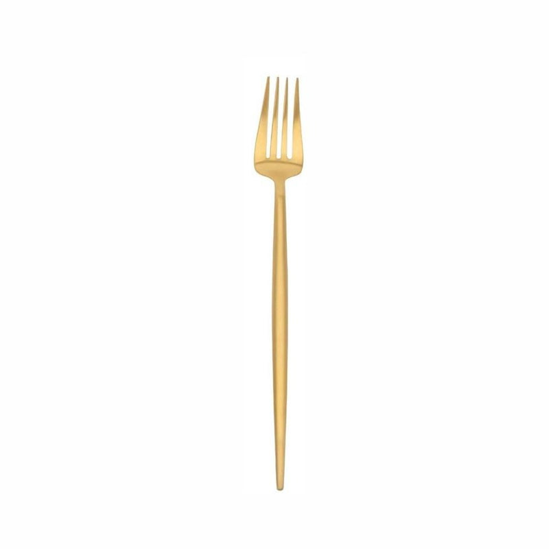 Dessert - Gold Fork (Set of 8)