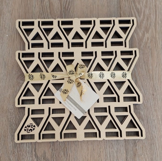 Soho Stairs - Trivets Gold / Silver (Set of 2)
