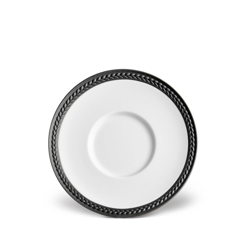 Soie Tressee Black - Saucer