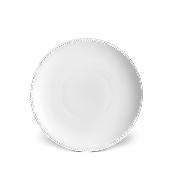 Soie Tressee White - Soup Plate