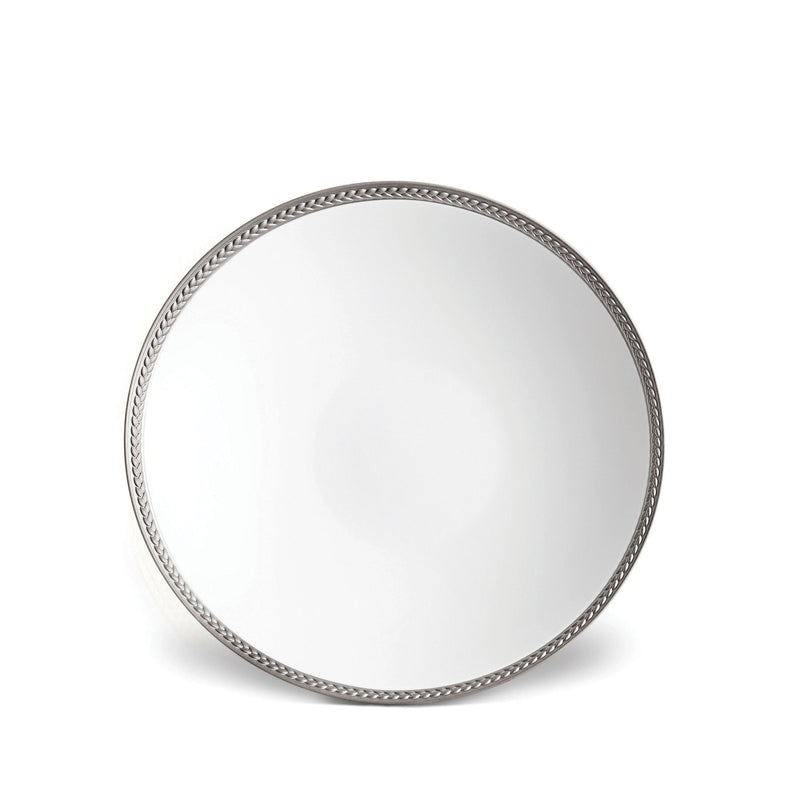 Soie Tressee Platinum - Soup Plate