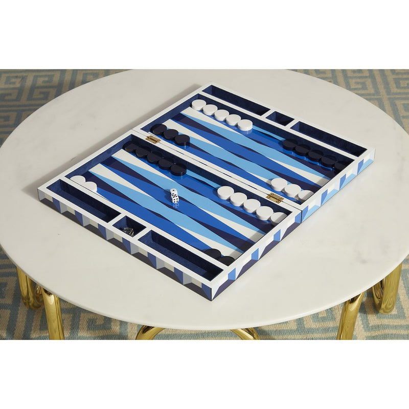 Sorrento - Backgammon Set Blue